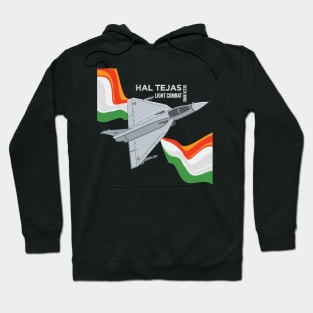 HAL Tejas Indian Fighter Fighterjet Aircraft India Pride Hoodie